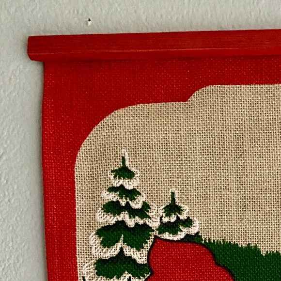 Gnomes Burlap Card Mail Holder - Picture 9 of 10